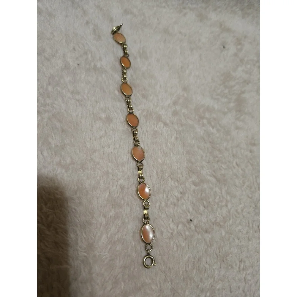 Vintage/Antique‎ 12k Gold Filled Carved Cameo Bracelet - Picture 9 of 10
